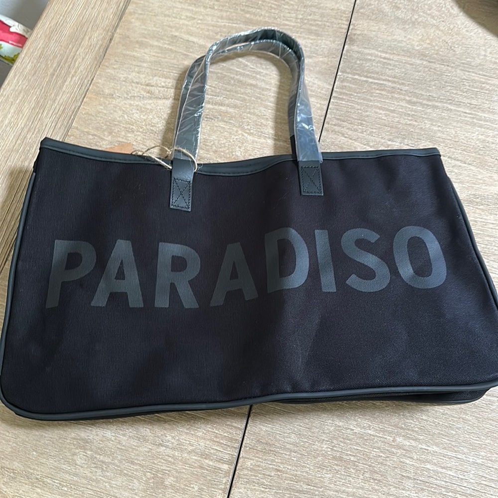Santa Barbara design studio Paradiso beach bag NWT